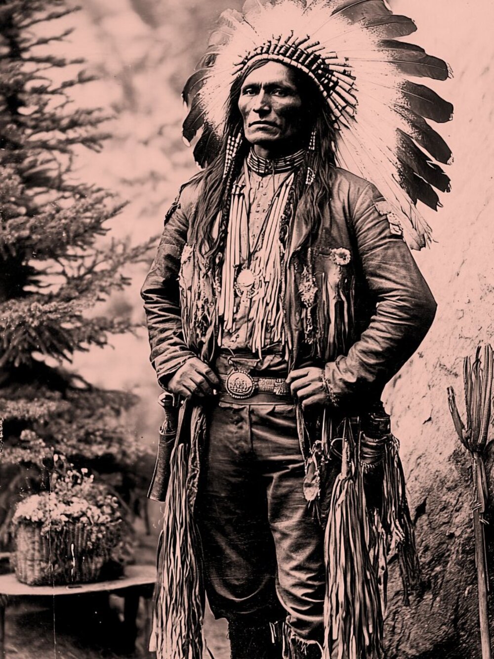 INDIAN CHEIF T-Shirt - Picture 2 of 2